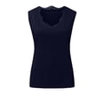 thumbnail image 3 of Womens Lace Trim Tank Tops V Neck Sleeveless Shirts 2026 Summer Casual Trendy Dressy Cami Slim Fit Tops, 3 of 4