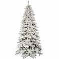thumbnail image 1 of Vickerman 18001 - 8.5' x 52" Flocked Olympia Fir 900 Clear Lights Christmas Tree (A100581), 1 of 1