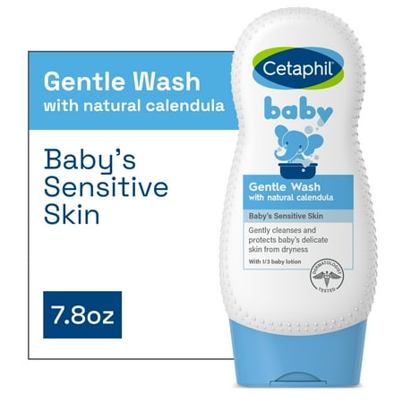UPC: 0302993936091 | Cetaphil Baby Ultra Moisturizing Wash with Organic Calendula 7.8 fl oz