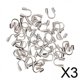 thumbnail image 1 of Bucles protectores de alambre,Bucles protectores de alambre Protector de cable de alambre en forma de U,Protectores de alambre Fabricación de joyas Pendientes Pulsera,Collar de bricolaje, 1 of 7