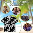 thumbnail image 6 of Netecom Sakura Cherry Blossom Hawaiian Shirt for Men, Japanese Button Down Summer Beach Short Sleeve, Floral Style, S-5XL, 6 of 6