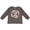 Charcoal Grey, variant on Inktastic 2nd Birthday Rose Wreath 2 Year Old Girl Girls Long Sleeve Toddler T-Shirt
