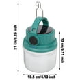 thumbnail image 2 of Camping Lantern, Solar Lanterns, Rechargeable Light Outdoor Waterproof Lanterns for Power Outages Hiking, Fishing, 2 of 8