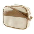 thumbnail image 2 of Pre-Owned Christian Dior CD logo shoulder bag, vintage PVC, made in France, beige,... (Fair), 2 of 13