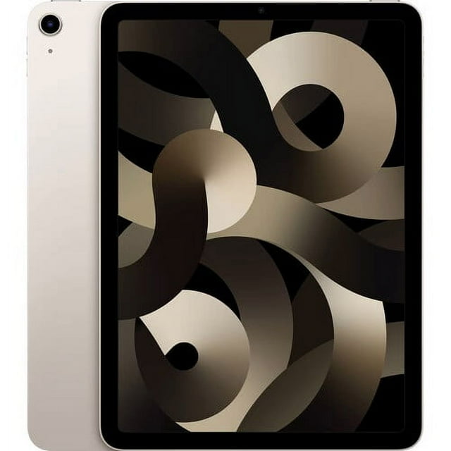 Apple iPad Air (10,9 Po, Wi‐Fi, 256 Go) - Starlight (5e Génération) (MM9P3LL/A)