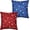 Patriotic-10, variant on Red Blue White Flowers Pillow Covers 18x18 4th of July Independence Day Throw Pillow Covers Set of 2 Summer Cotton Linen Square Pillow Case for Home Outdoor Couch