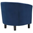 thumbnail image 3 of Modway Prospect Performance Velvet Armchair in Navy, 3 of 5