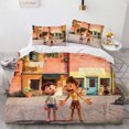 thumbnail image 3 of Disney-Juego de ropa de cama de dibujos animados, funda de edredón, funda de almohada, decoración de Anime, Kawaii, cama, Spead, dormitorio, regalo para niños, 3 of 5