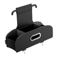 thumbnail image 4 of Organizador de respaldo de asiento de coche, caja de pañuelos multiusos, fácil de instalar con portavasos multifunción para pañuelos de vehículo, 4 of 9