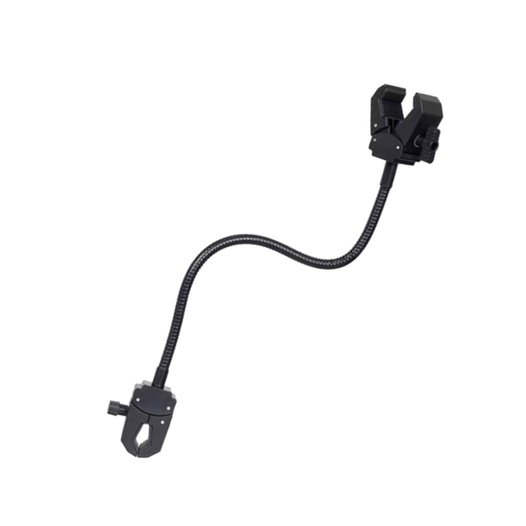 Universal Bendable Clip Mount Gooseneck Microphone Stand for Mic Flashlights Hair Dryer And Photography Accessories