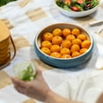 thumbnail image 6 of Lexa Bamboo Fruit Bowl, 12 Inch, Navy, 6 of 7