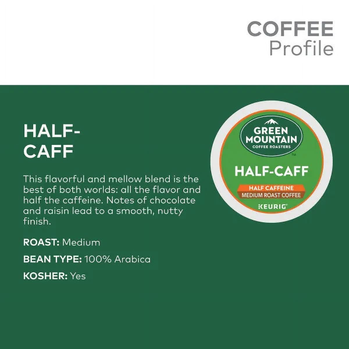 Green Mountain Coffee Roasters Half-Caff, K-Cup Pods, 32 Count