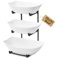 thumbnail image 1 of Frutero Lifewit de 3 niveles de plástico con soporte de metal, 1 of 8