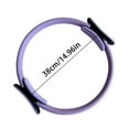 thumbnail image 2 of Flexible Ring Fitness 14" Yoga Rings With Padded Handles For Toning Arms Thighs/Legs & Core，Home Exercise Sports, 2 of 7
