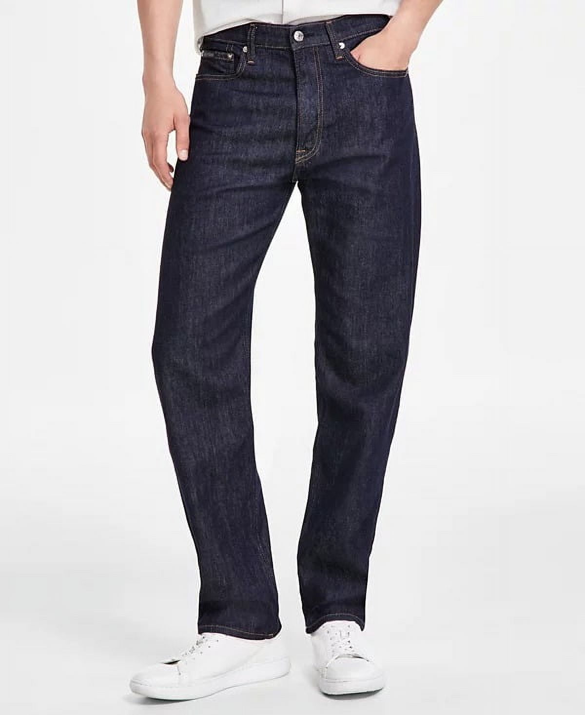 Calvin klein striped jeans mens shop
