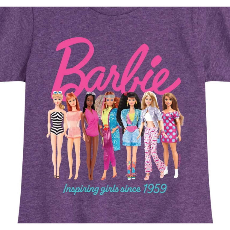 Barbie - Barbie Inspiring Girls Since 1959 - Girls Fitted