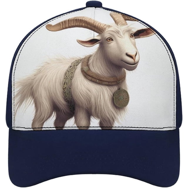 Zodiac Sheep Baseball Cap Classic Golf Cap Soft Dad Hat Multicolor Adjustable Low Profile Hat Unisex