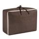 thumbnail image 1 of Bolsa Organizadora de Colchas, Bolsa para Ropa, Capacidad para Guardar Colchas, Bolsa Grande para Mudanzas, Gris a Cuadros, Tamaño Mediano, 1 of 5