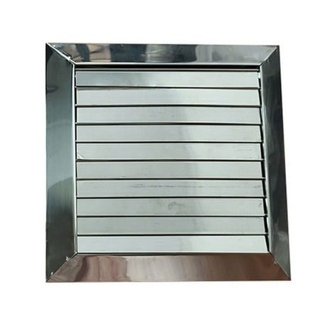 

100/150Mm Stainless Steel Movable Square Vents External Wall Rain Cap