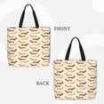 thumbnail image 2 of Balery Dachshund Bolsa de Mano para Mujeres con Cremallera, Bolsa de Gimnasio con Compartimentos, Bolsa para Laptop, Bolsa para Trabajo, 2 of 7
