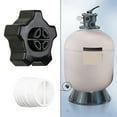 thumbnail image 1 of For Hayward Sx180La Drain Cap Assembly Cap Gasket And Screen Parts, 1 of 6