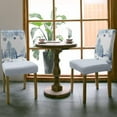 thumbnail image 5 of Chair Covers for Dining Room Set of 6,Winter Season Snowy Forest Stretch Seat Protector Removable Washable Chairs Slipcovers for Kitchen Banquet Wedding Hotel,Christmas Tree Elk Snowflakes, 5 of 6