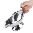 thumbnail image 4 of Stainless Steel Steak Pepper Sauce Boat Seasoning Container for Restaurant Kitchen(8oz), 4 of 5