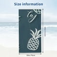thumbnail image 3 of PHYHOO Text Microfiber Beach Towel for Adult Quick Dry Sand Free Lightweight Oversized Ultra Soft Skin-Friendly Swim Pool Travel Picnic Shower Bath Towel Blanket 30x60in, 3 of 8