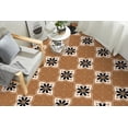 thumbnail image 2 of DEWOO 12" x 12" Peel and Stick Floor Tile, 10 PCS Self-Adhesive DIY Vinyl Flooring for Renters, Removable and Waterproof Tile Sticker for Bathroom, Kitchen, Staircase (Vintage Brown), 2 of 5