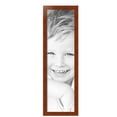 thumbnail image 2 of ArtToFrames 10" x 36" Walnut Picture Frame, 10x36 inch Brown MDF Poster Frame (WOM-4296),  Pack, 2 of 7