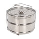 thumbnail image 4 of Olla de acero inoxidable ANGGREK apilable de calentamiento uniforme de 2 niveles, 4 of 7