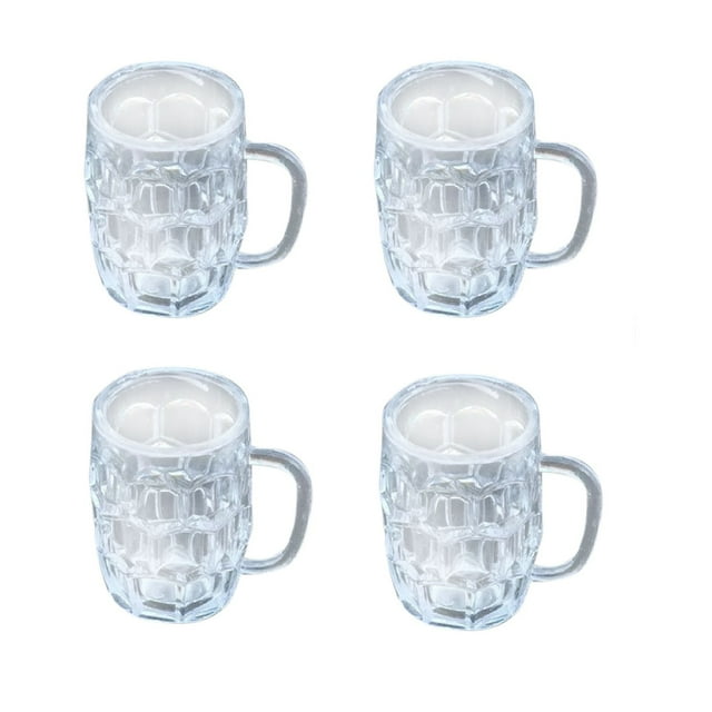 Ensemble de Verres à Shooter en Forme de Mini Baril (4 Pcs)