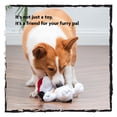 thumbnail image 4 of Juguete de Peluche Peanuts for Pets Beige chirriante y masticable para Perros Grandes, Medianos y Pe, 4 of 7