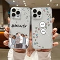 thumbnail image 2 of Funda de teléfono Heartstopper para iPhone 15, 14, 13, 12, 11, Mini Pro Max, X, XR, XSMax, 6S, 6, 7, 8 Plus, SE20, cubierta transparente, 2 of 5