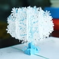thumbnail image 4 of Tarjetas 3D hechas a mano Merry Xmas Paper Cut Vintage Pop up Tarjetas de felicitación Año Nuevo Feliz cumpleaños Regalos Postales Vogacara JR0977-00, 4 of 7