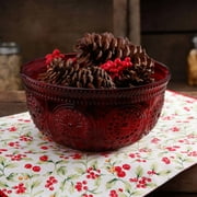 The Pioneer Woman 9" Adeline Red Serving Bowl