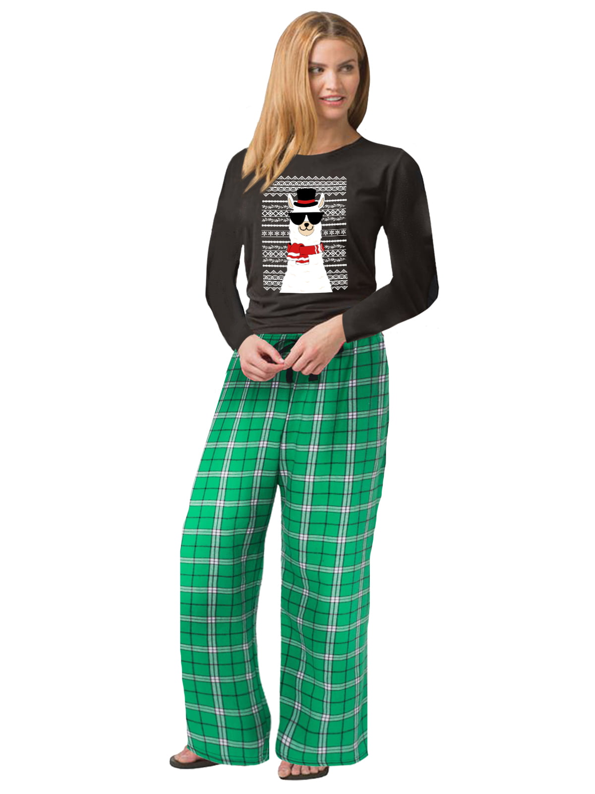 Awkward Styles Family Christmas Pajamas for Women Xmas Llama Xmas Women ...