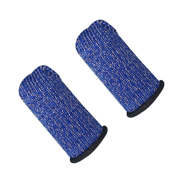Methold 8 Uds funda para dedo transpirable controlador de juego funda para el dedo para Pubg Sweat Videojuegos y accesorios azul negro