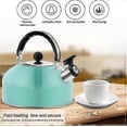 thumbnail image 3 of 2.0l Whistling Kettle Polished Quality Stainless Steel 2.0 Litres Camping Kettle, 3 of 5
