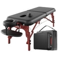 thumbnail image 2 of Professional Massage Table Portable Folding Lightweight Facial Solon  Tattoo Bed Height Adjustable with Carrying Bag &; Aluminium Leg Hold Up to, 2 of 6