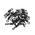 thumbnail image 2 of Lixada 100pcs Terminal Carp Fishing Tackle Safety Clips with Pins Tail Rubber Tubes Anti Tangle Sleeves Quick Change, 2 of 7