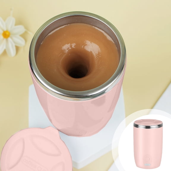 Clearance! JMYHOAM Kitchen Gadget 400ml Lazy Coffee Stirring Cup Automatic Coffee Cup Magnetic Rotating Milk Cup Mug Cup Protein Automatic Stirring Cup for Fitness Home and Kitchen