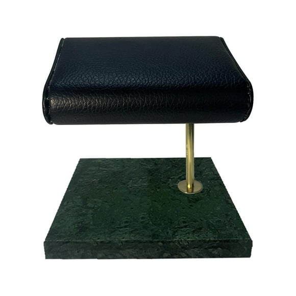 Expositor de relojes de cuero y mármol hecho a mano para hombres y mujeres. multi