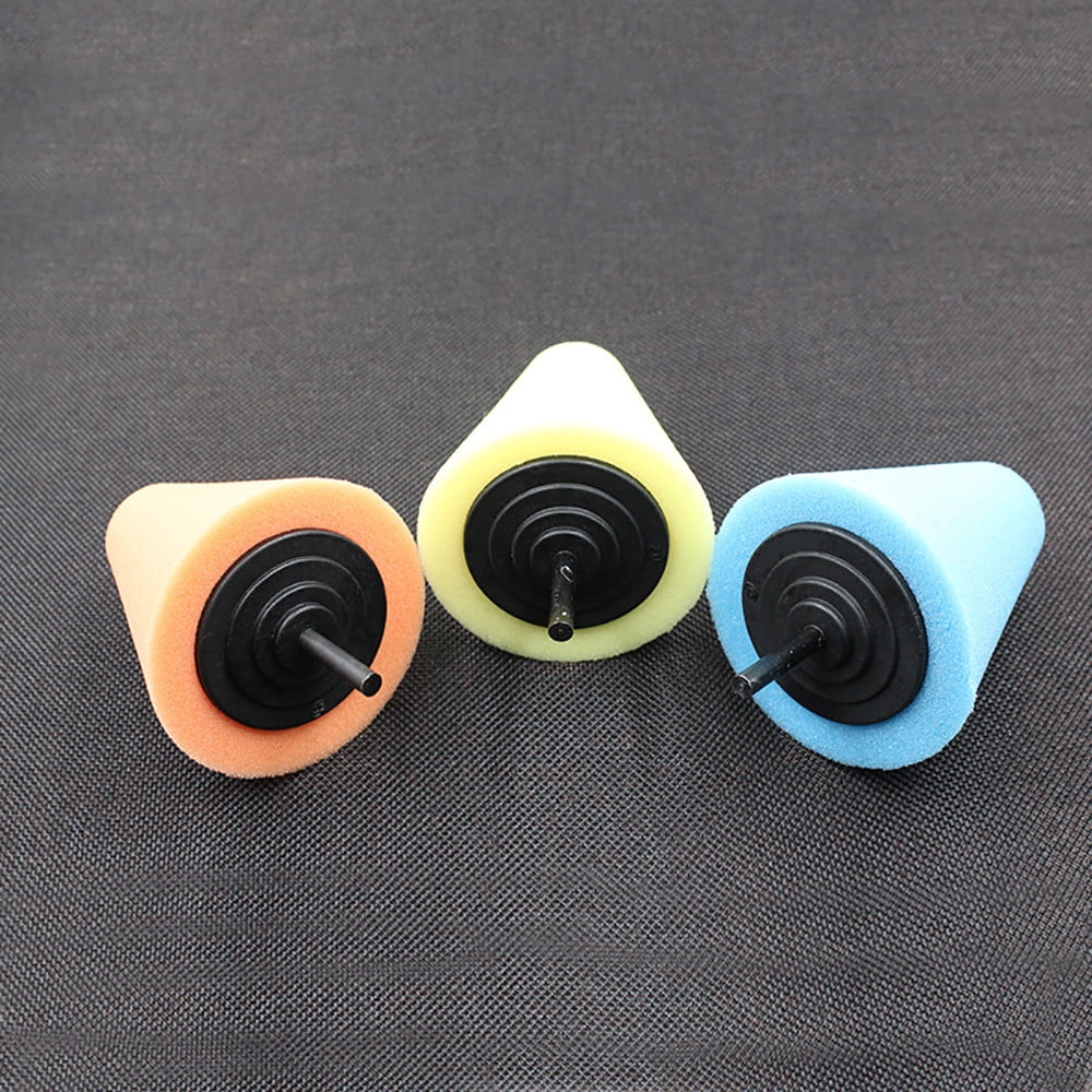 Wheel Hub Polish Buffing Shank Polishing Sponge Cone Metal Foam Pad Car Factory