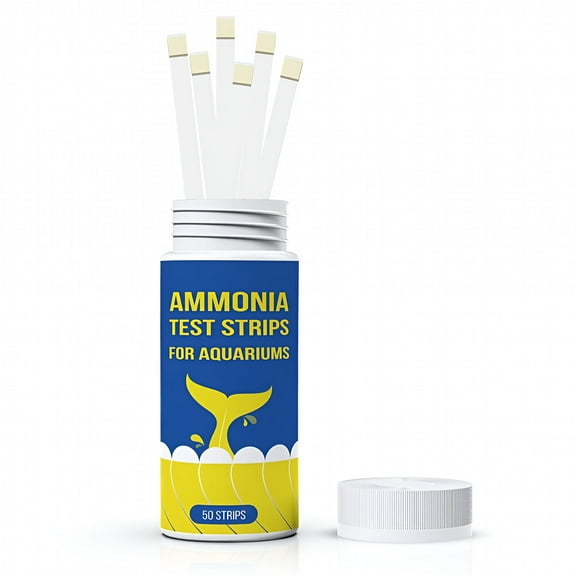 BANIRO 50Pcs Ammonia Nitrogen Quick Water Quality Test Paper Kit for Aquarium Fish Tank Water Testing Kit