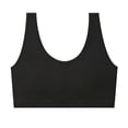 thumbnail image 5 of Purcolt Girls Seamless Cotton Sports Bra Comfortable Wide Strap Sleep & Training Bralettes Athletic Workout Bra for Yoga Running Dance, Teens 9-15 Years, 5 of 7