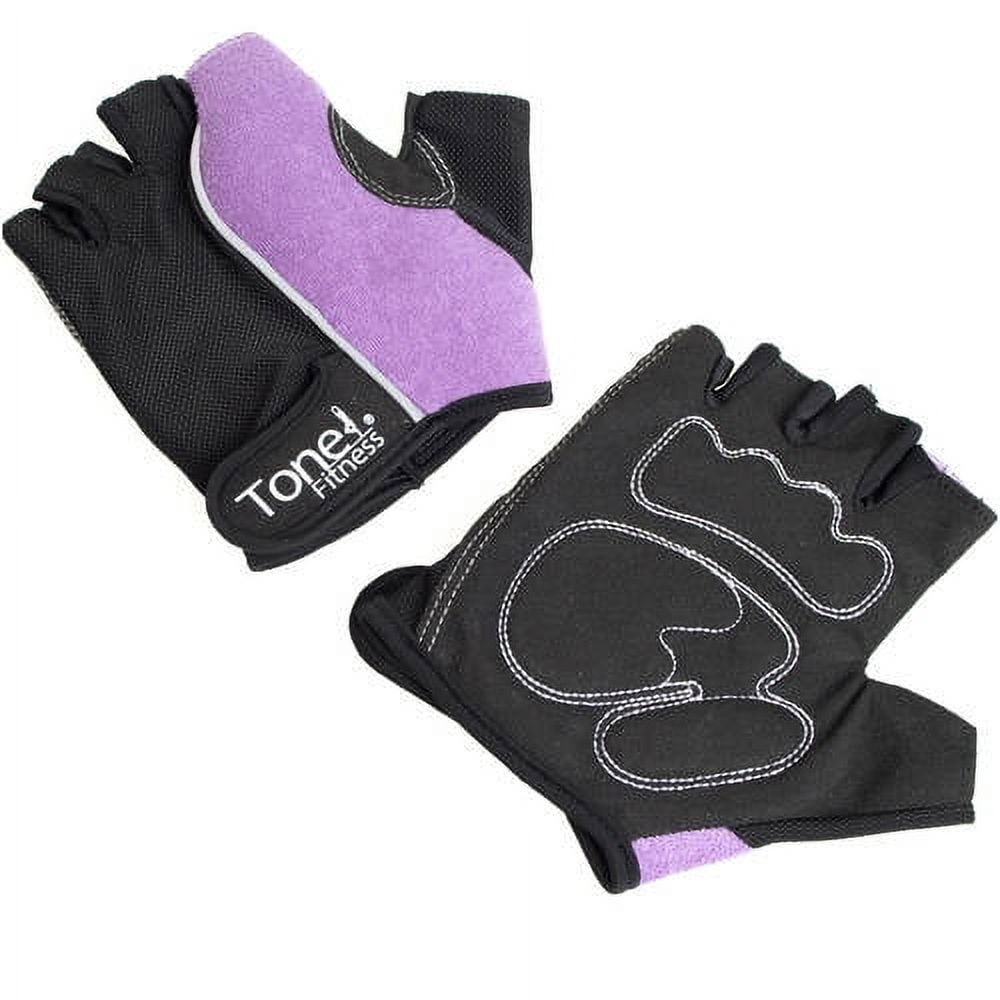 Tone Fitness Weight Gloves, Large Purple
