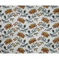 thumbnail image 4 of oneOone Polyester Lycra Fabric Leaves & Floral Block Print Fabric By Yard 56 Inch Wide, 4 of 4