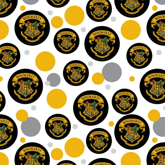 Harry Potter Ilustrated Hogwart's Crest Premium Gift Wrap Wrapping Paper Roll