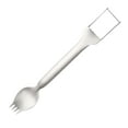 thumbnail image 2 of Neoyler Stainless Steel 2 in 1 Watermelon Cutter and Fork Multifunctional Fruit Splitter Easy to Use Lightweight Portable Kitchen Gadget for Home Camping and Parties, 2 of 8